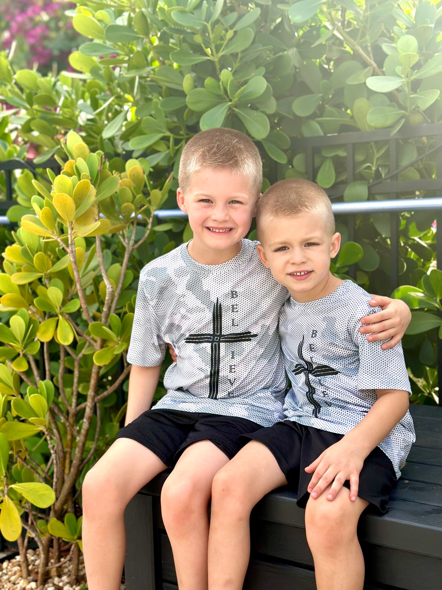 Kid's Believer Camo - White/Gray
