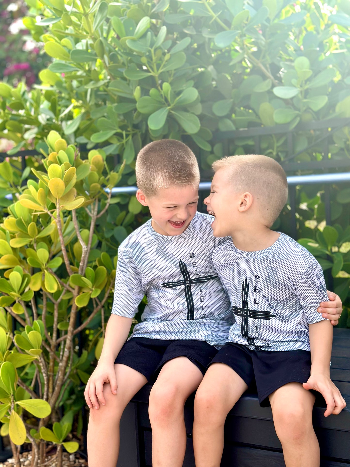 Kid's Believer Camo - White/Gray