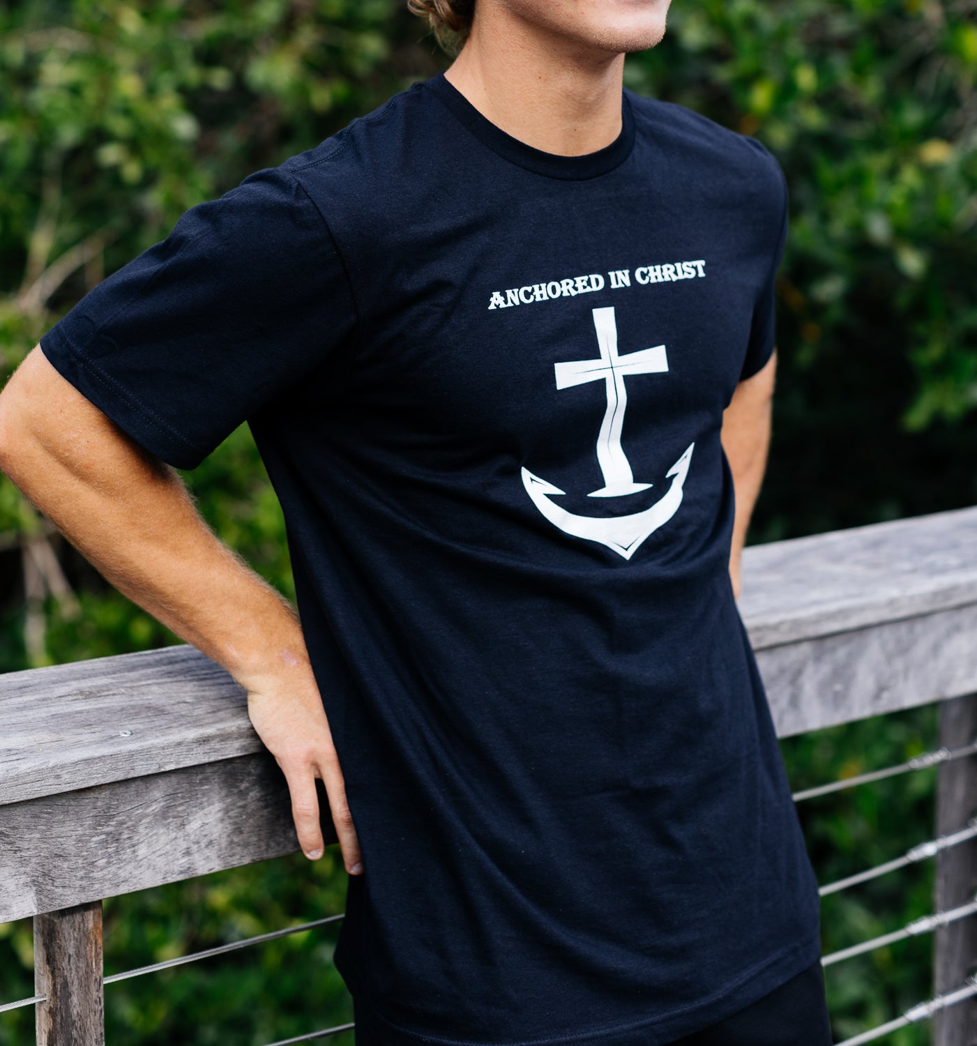 Anchored In Christ - Black