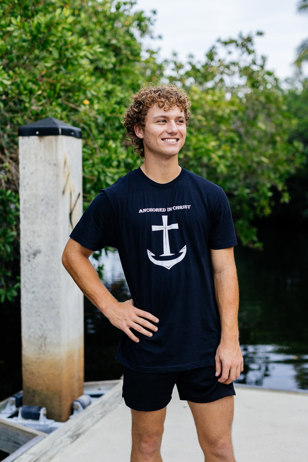 Anchored In Christ - Black