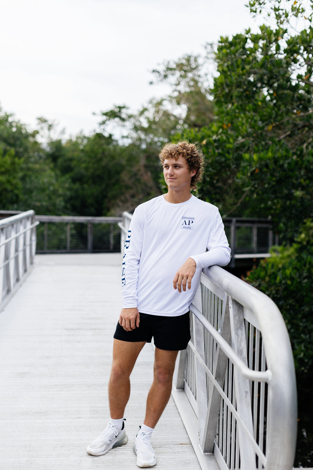 Fisher Of Men Long Sleeve - White/Navy