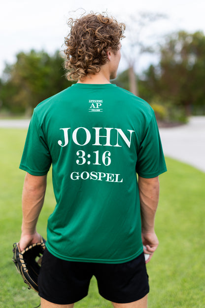 Cross T-Shirt Short Sleeve - John 3:16