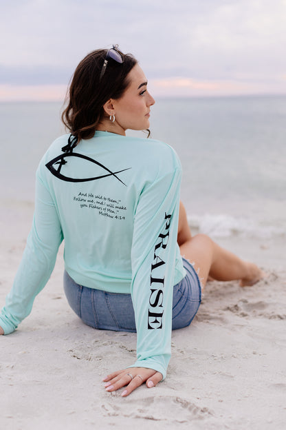 Fisher Of Men Long Sleeve - Mint Green