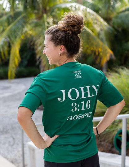 Cross T-Shirt Short Sleeve - John 3:16