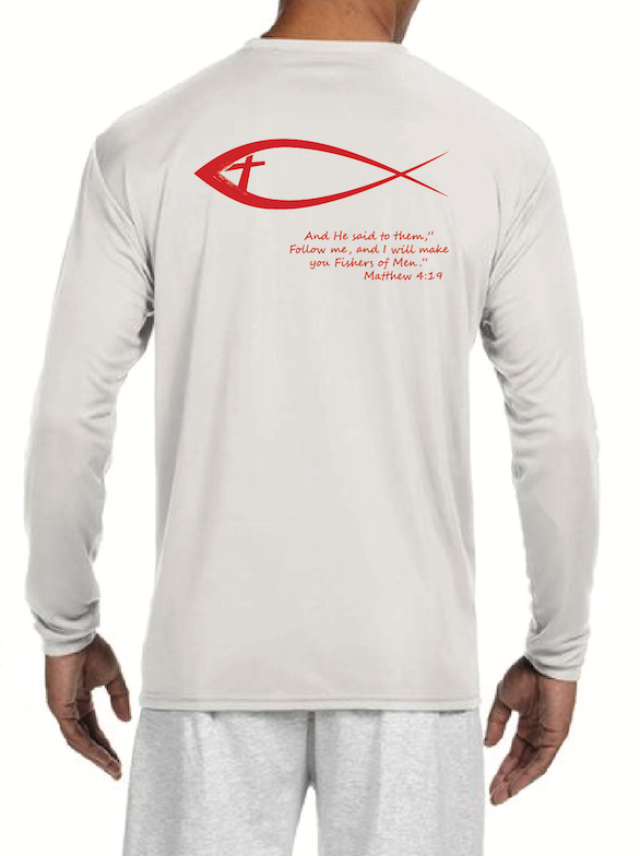 Fisher Of Men Long Sleeve - White/Red